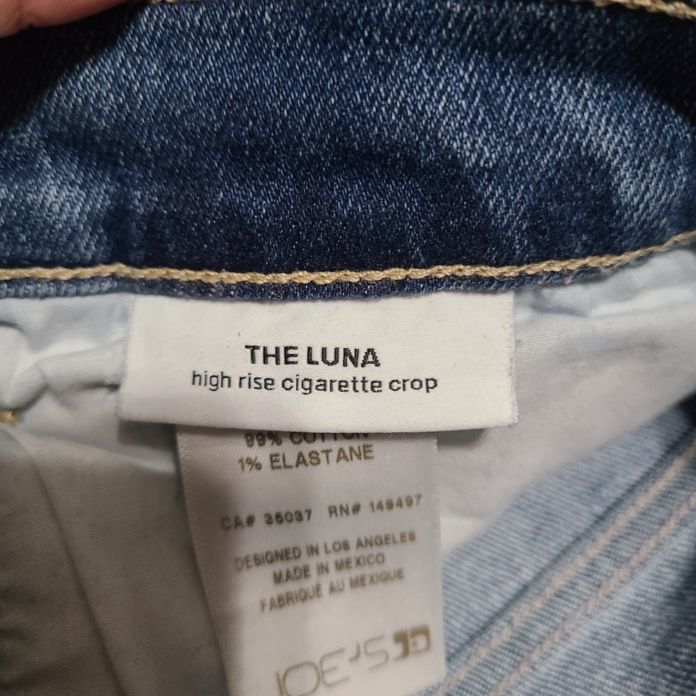 Joe's Jeans Light Blue Ankle Crop Jeans - Picture 4 of 7